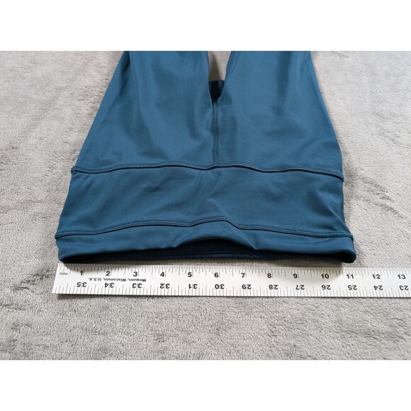 Athleta Accelerate Crop Leggings Womens XXS Teal Athletic Running Pocket - Picture 8 of 11
